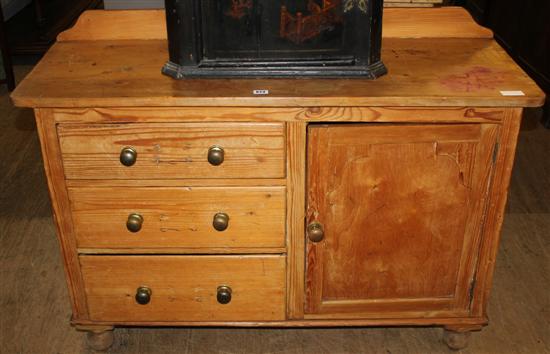 Pine kitchen cabinet